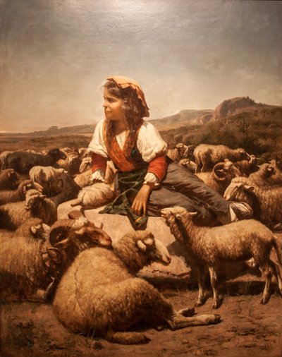 Hirtenmädchen von Andreas Marko